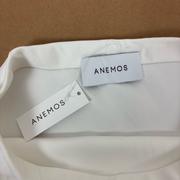 ANEMOS Bias Cut Maxi Skirt in White Size M - Picture 7 of 11